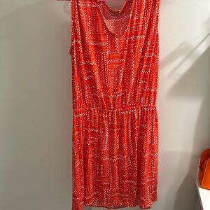 Southern Tide orange dress size XL